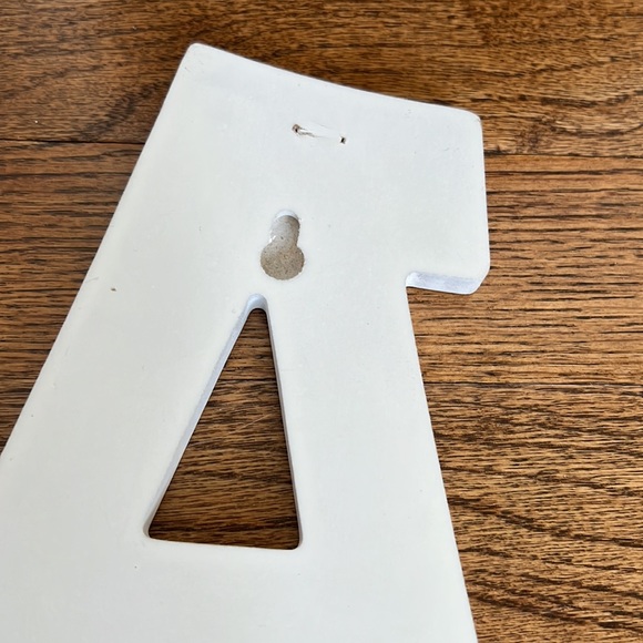 Letter “A” initial wall hanging - Picture 5 of 6